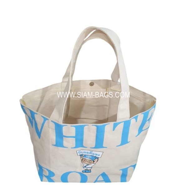 กระเป๋าช้อปปื้งผ้าดิบ - Image 2