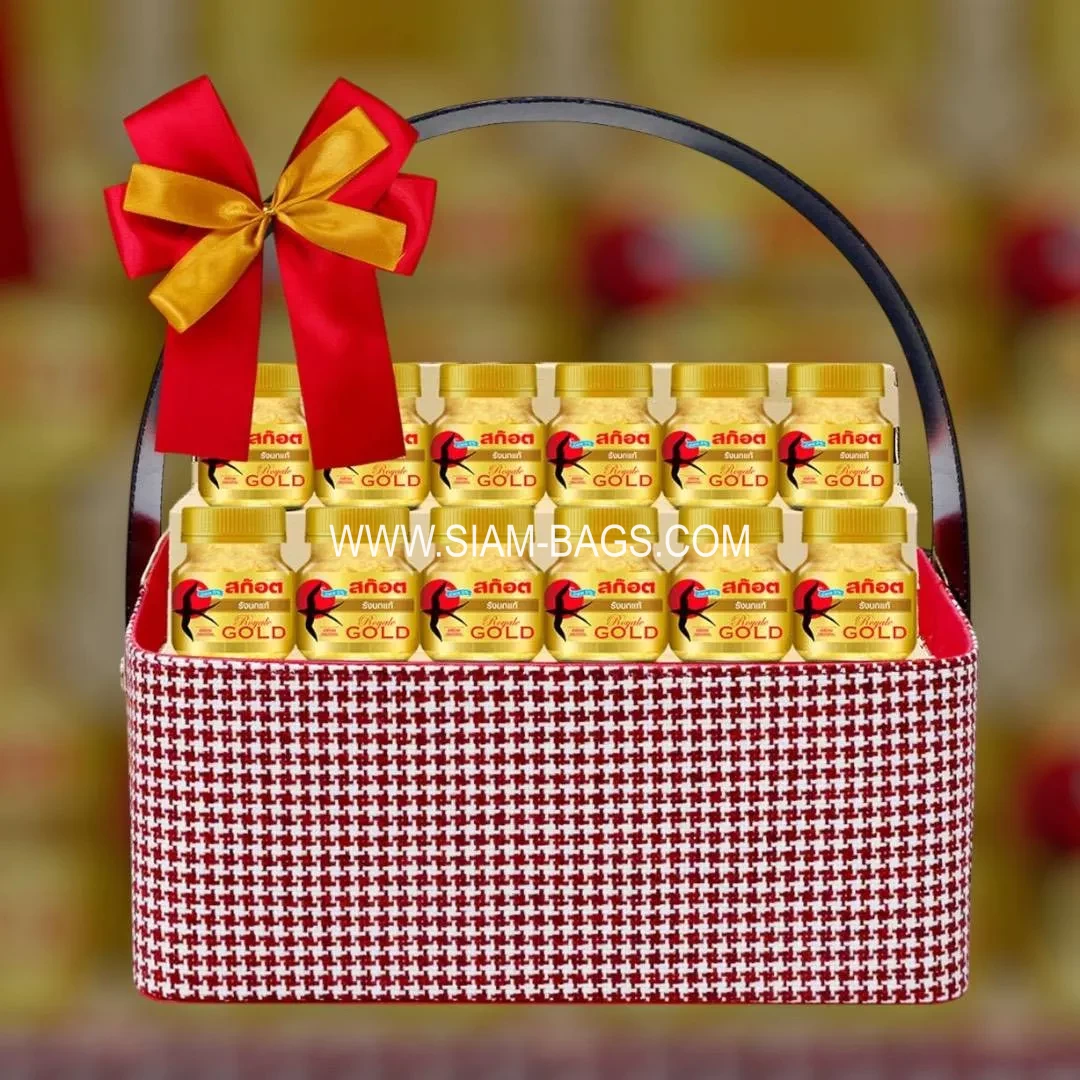 กระเช้าของขวัญติดโบว์ 3 กระเช้าของขวัญติดโบว์ - Image 3