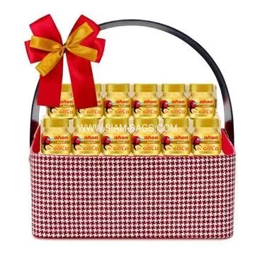 กระเช้าของขวัญติดโบว์ 2 กระเช้าของขวัญติดโบว์ - Image 2